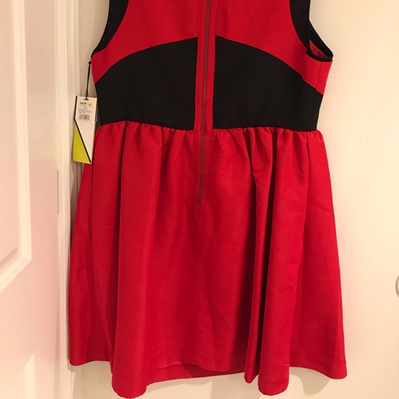 Pranav Gurung for Target red dress w/ pockets XXO - Picture 7 of 7